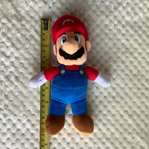 Nintendo Super Mario Plush Toy - Red and Blue 8 inches - Picture 3 of 3